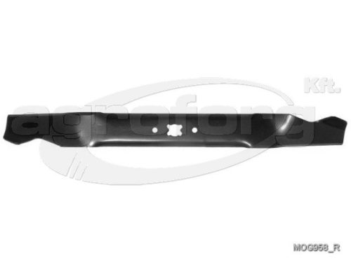 Fűnyíró kés MTD 529B, 508N, SP56 557mm, 4 ágú csillag, 3 furatos, utángyártott
