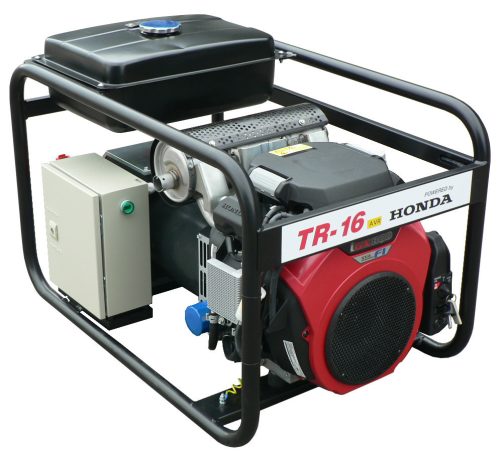 Tresz TR-16 AVR háromfázisú Honda motors áramfejlesztő Díjmentesen beüzemelve