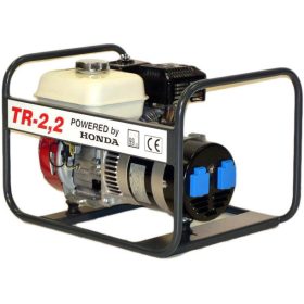   Tresz TR-2,2 Egyfázisú Honda motoros áramfejlesztő Díjmentesen beüzemelve