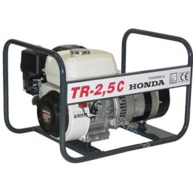   Tresz TR-2,5 C Egyfázisú Honda motoros áramfejlesztő Díjmentesen beüzemelve