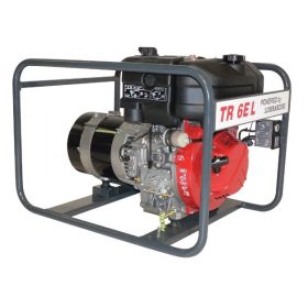   Lombardini TR-6E L dízelmotoros áramfejlesztő Díjmentesen beüzemelve