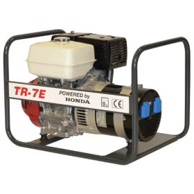   Tresz TR-7E Egyfázisú Honda motoros áramfejlesztő Díjmentesen beüzemelve