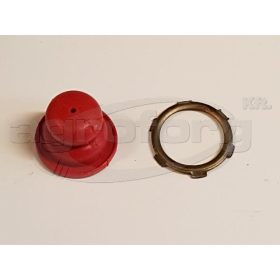   Karburátor szivatógomb ASPera ECV100, ECV120,  lyukas lemez rögzítővel 1.1/16", 5db/csomag utángyárt utángyártott